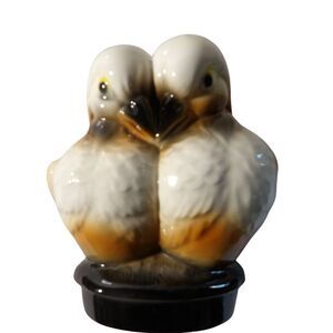 DOVE TWIN BIRD PLANTER MCM 1940'S 1950'S VINTAGE RETRO  LOVE BIRDS‎